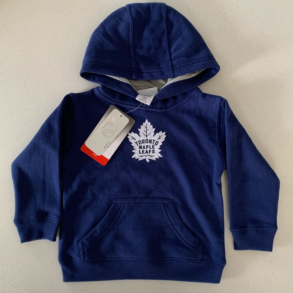 NWT Maple Leafs Blue Infant Hoodie 24 months
